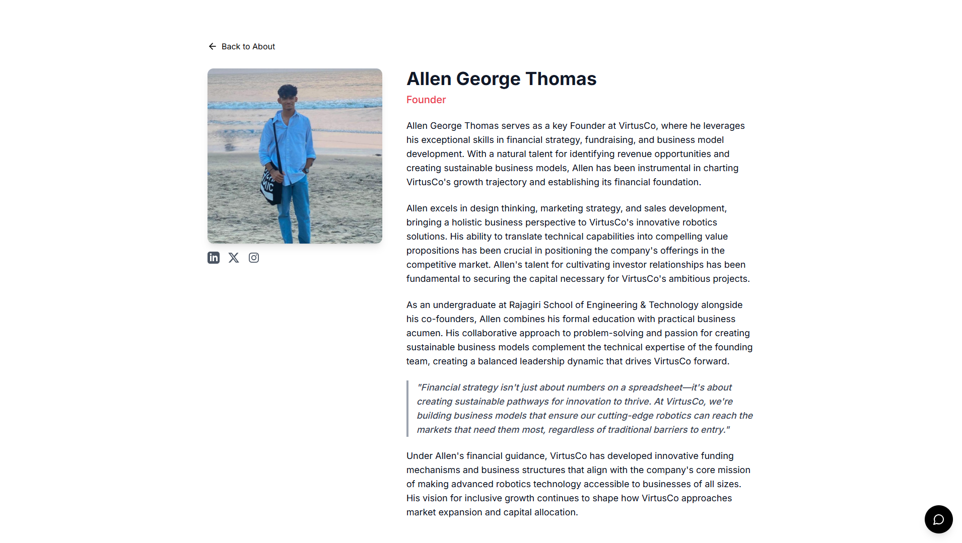 Allen George Thomas